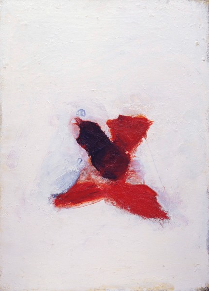 Mark Lammert - SCHATTEN, 1995, Öl auf Leinwand, 72 x 51 cm
