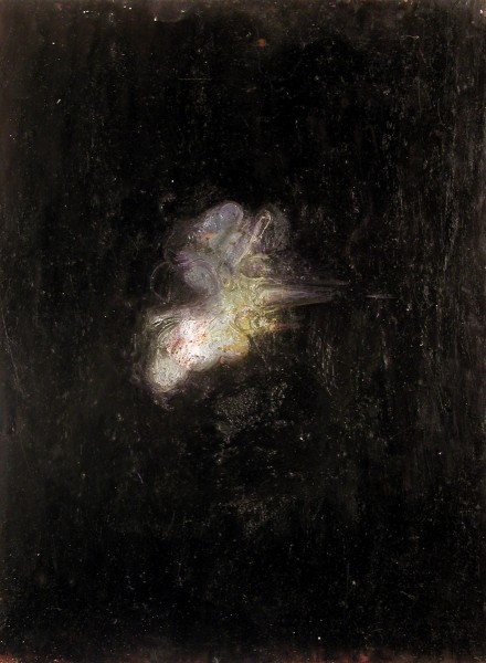 Mark Lammert - BLACK, 2002-2004, oil on wood, 40 x 30 cm