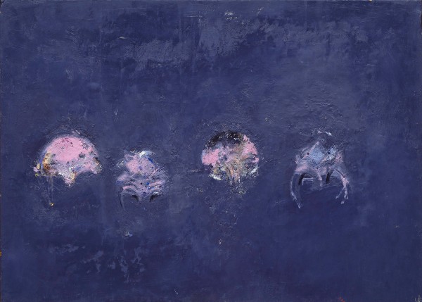 Mark Lammert - SCHWIMMER, 2005-2009, Öl auf Leinwand, 50 x 70 cm